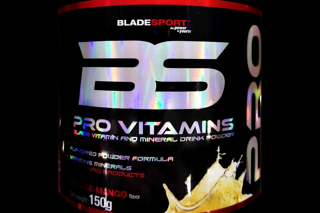 blade sports pro vitamins
