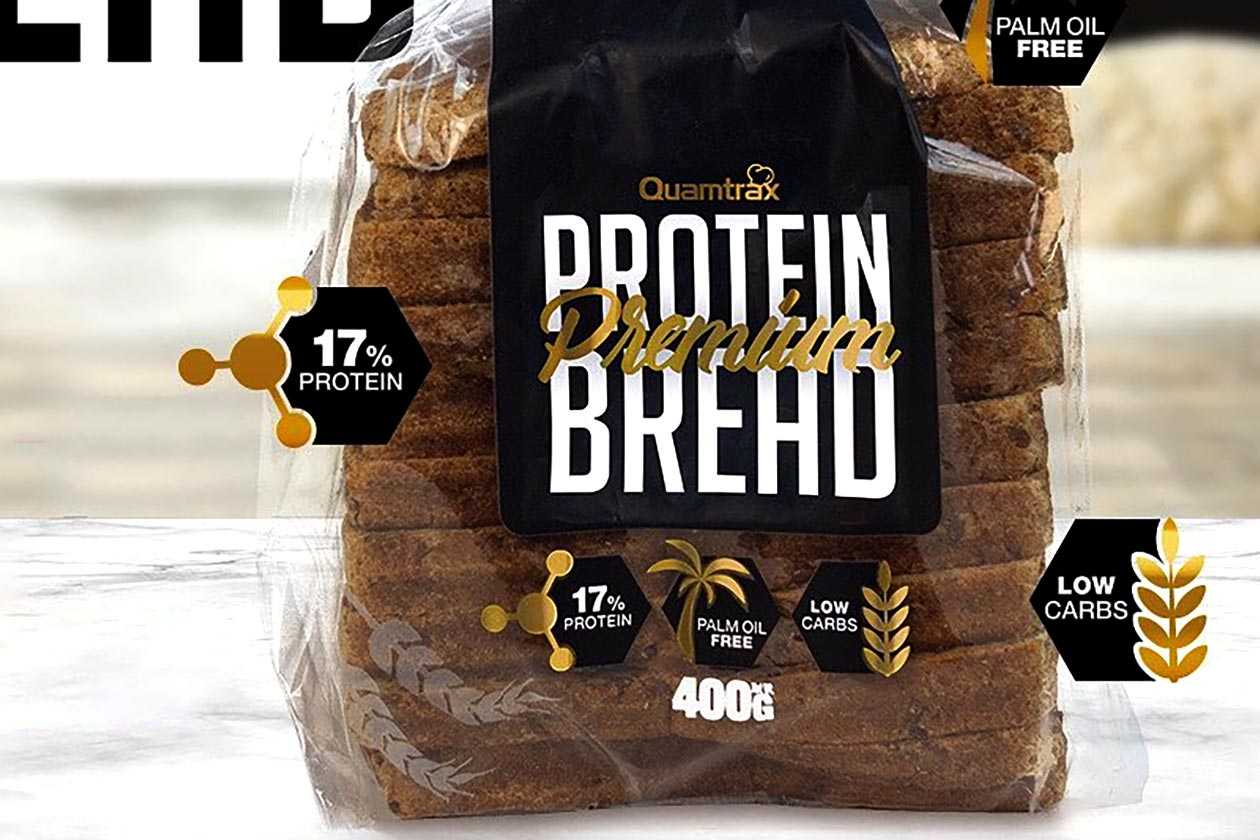 Quamtrax Premium Protein Bread keeps the protein and lowers the carbs
