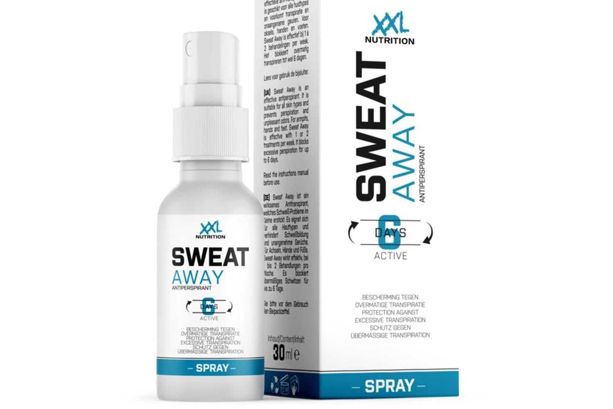 XXL Nutrition wants to protect from perspiration with its new Sweat Away