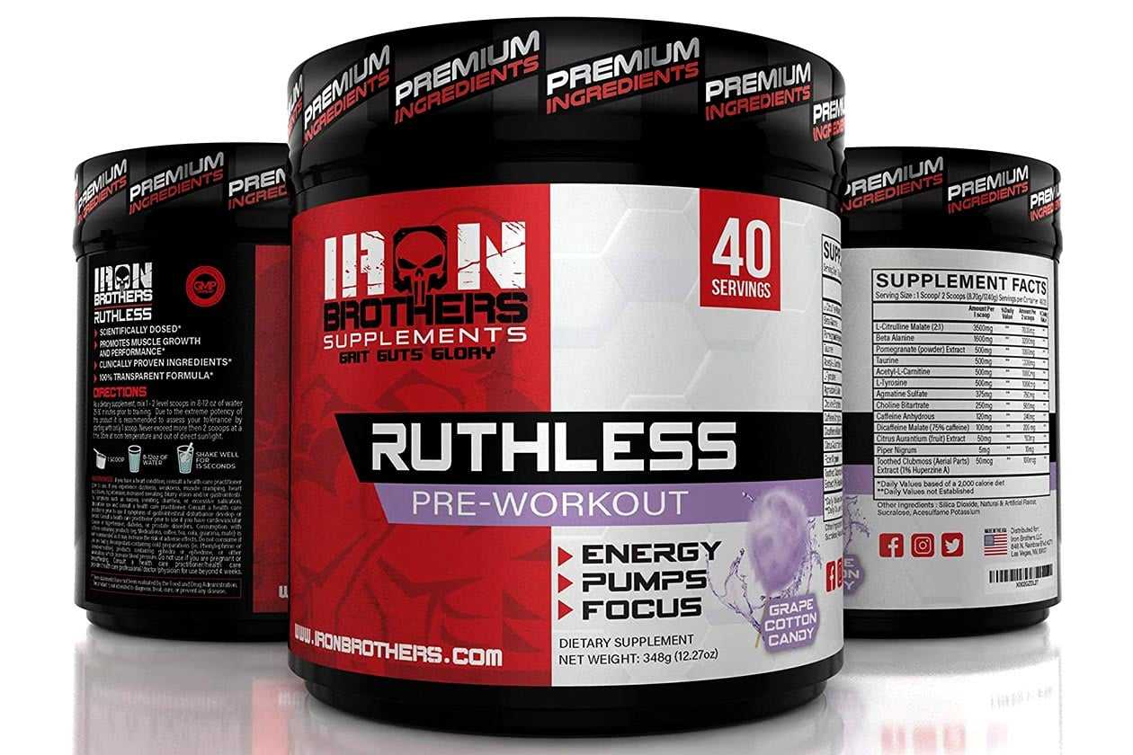 Iron Brothers unveils its newest, wellbalanced preworkout Ruthless