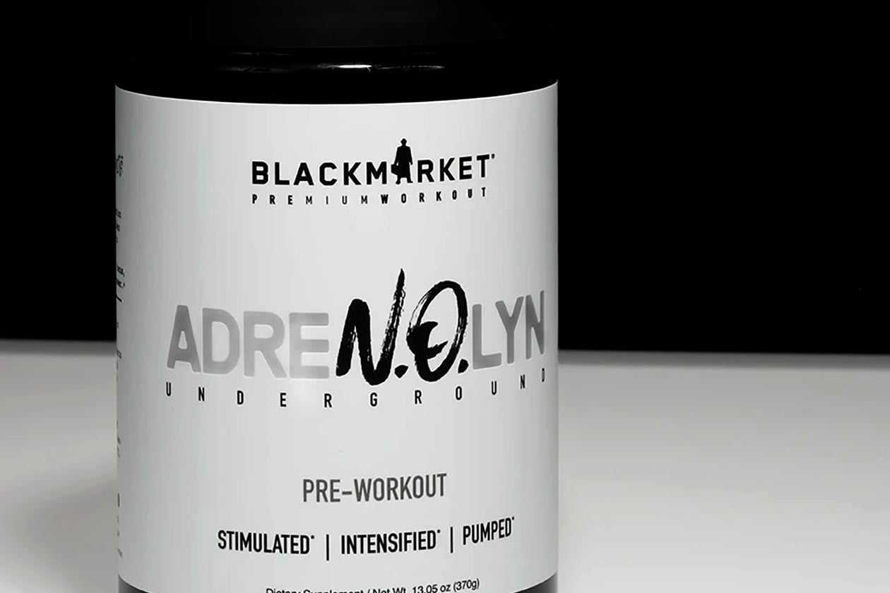 DMHA Infused AdreNOlyn reformulated as AdreNOlyn Underground