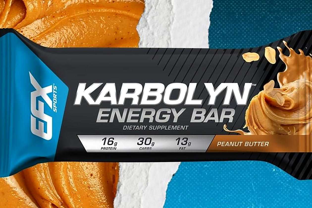 efx sports karbolyn energy bar