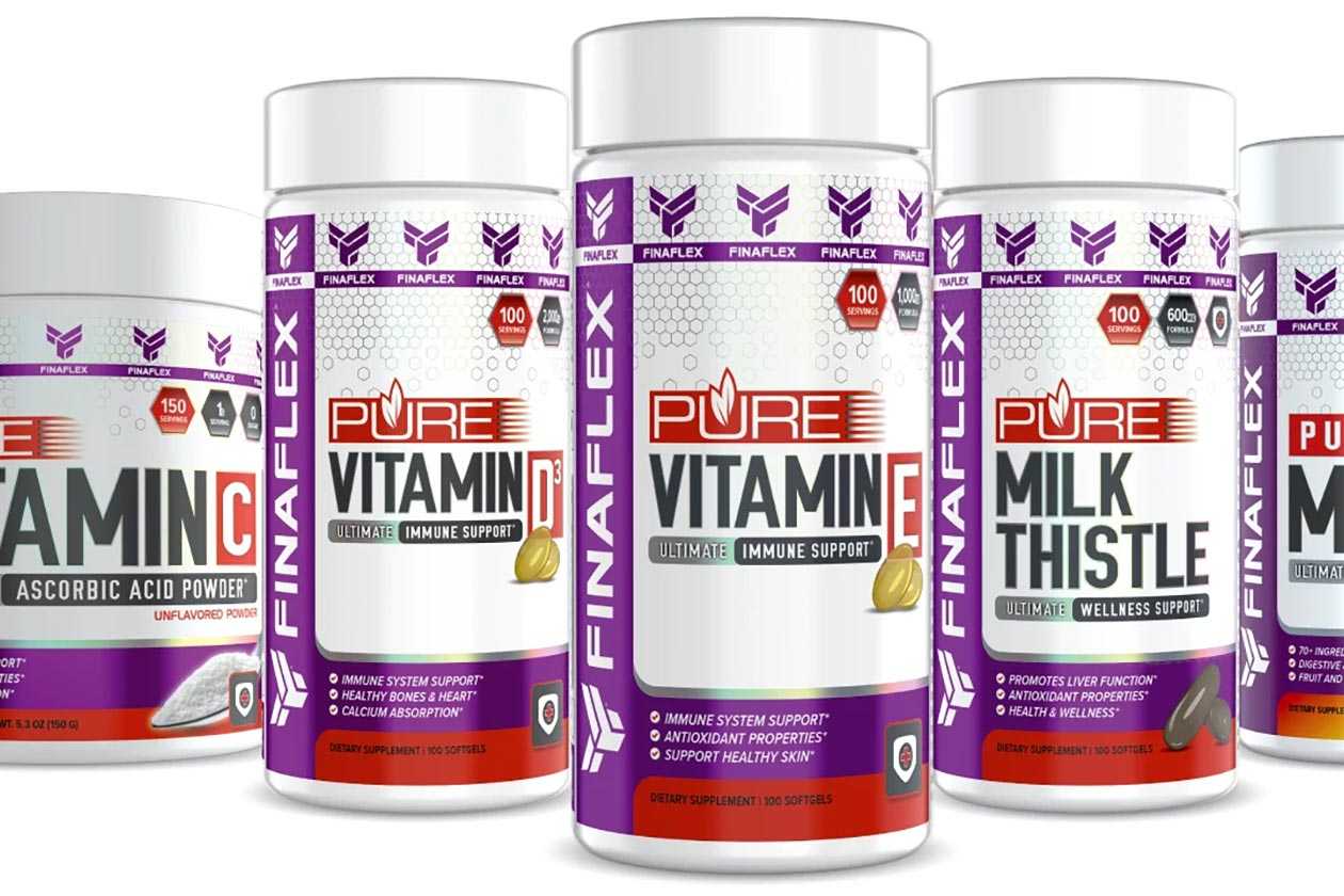 Finaflex Vitamin D3, Vitamin E and Milk Thistle to its Pure Series