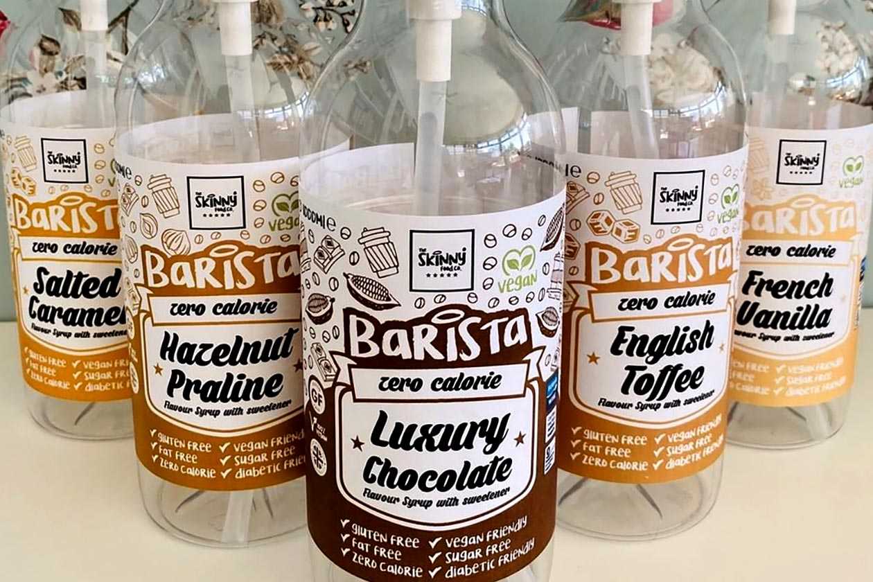 Skinny Food Co's pumpaction coffee syrup coming soon in five flavors