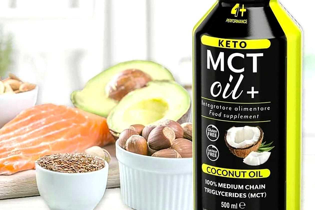 Straightforward MCTbased Keto MCT Oil now available from 4+ Nutrition