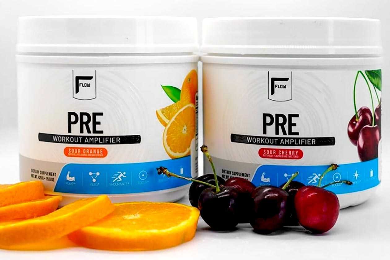 Flow Pre updated with a new look, slightly different formula and new