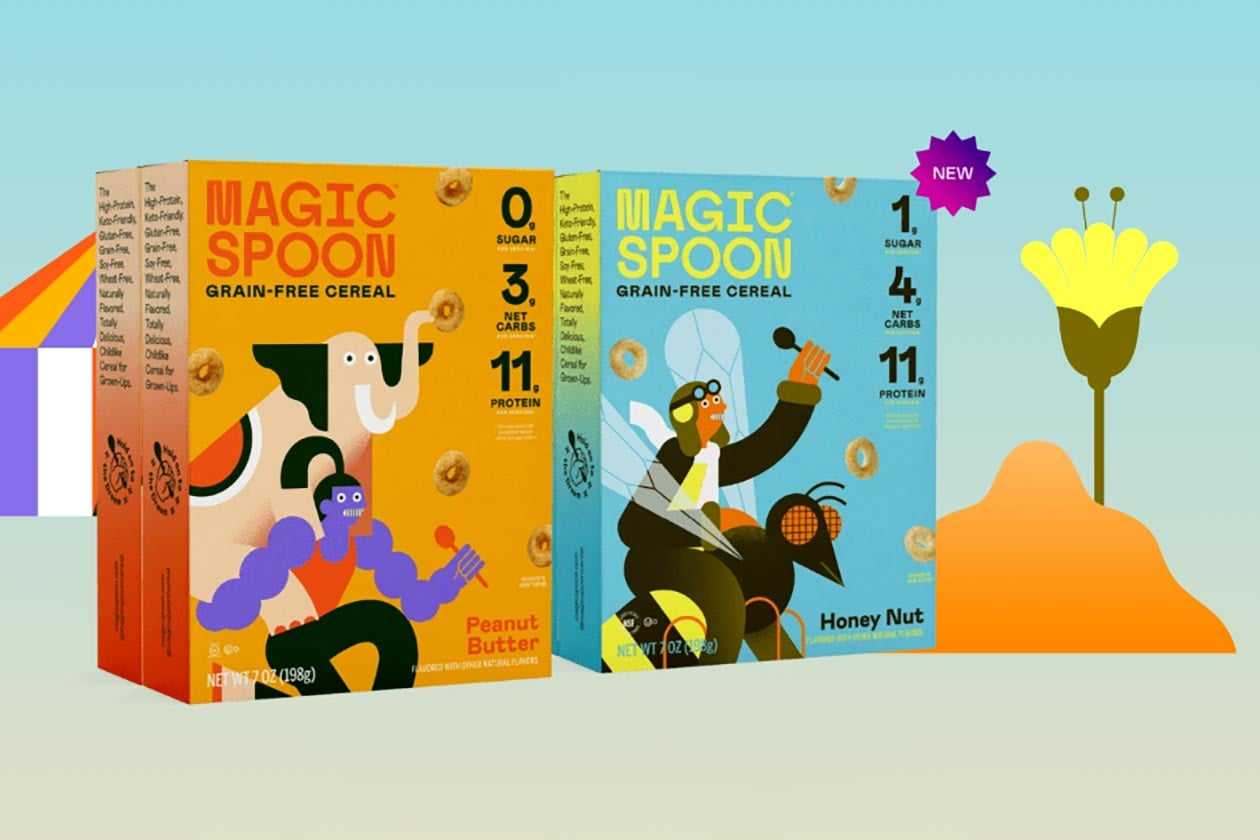 Honey Nut and Peanut Butter flavors confirmed for Magic Spoon's cereal
