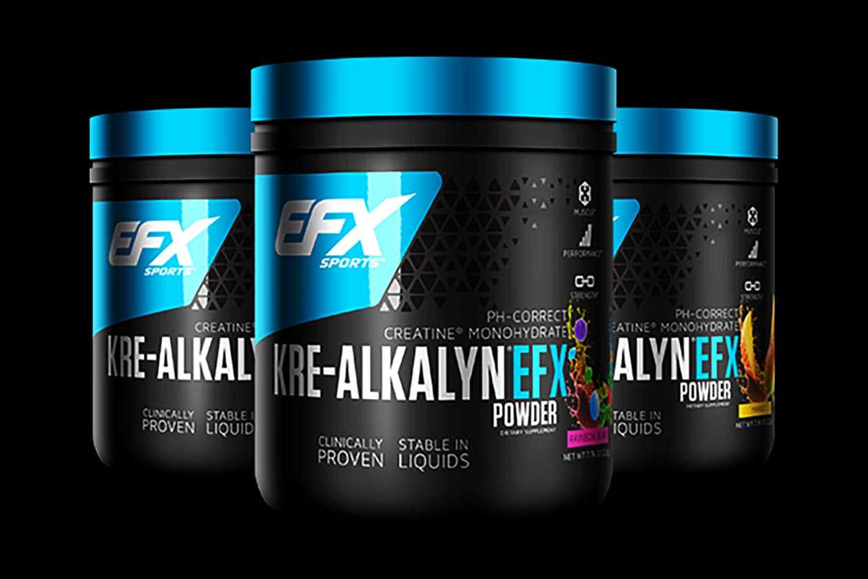 more flavors of efx sports kre alkalyn efx