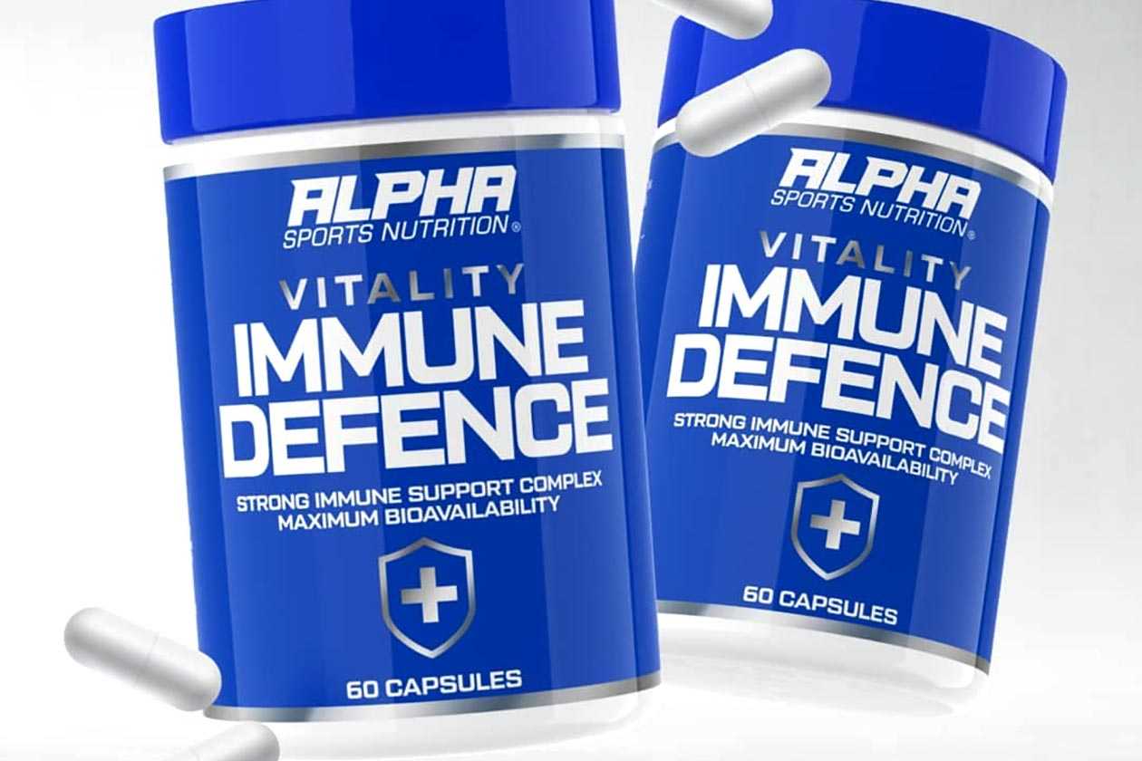alpha sports nutrition vitality immune defense