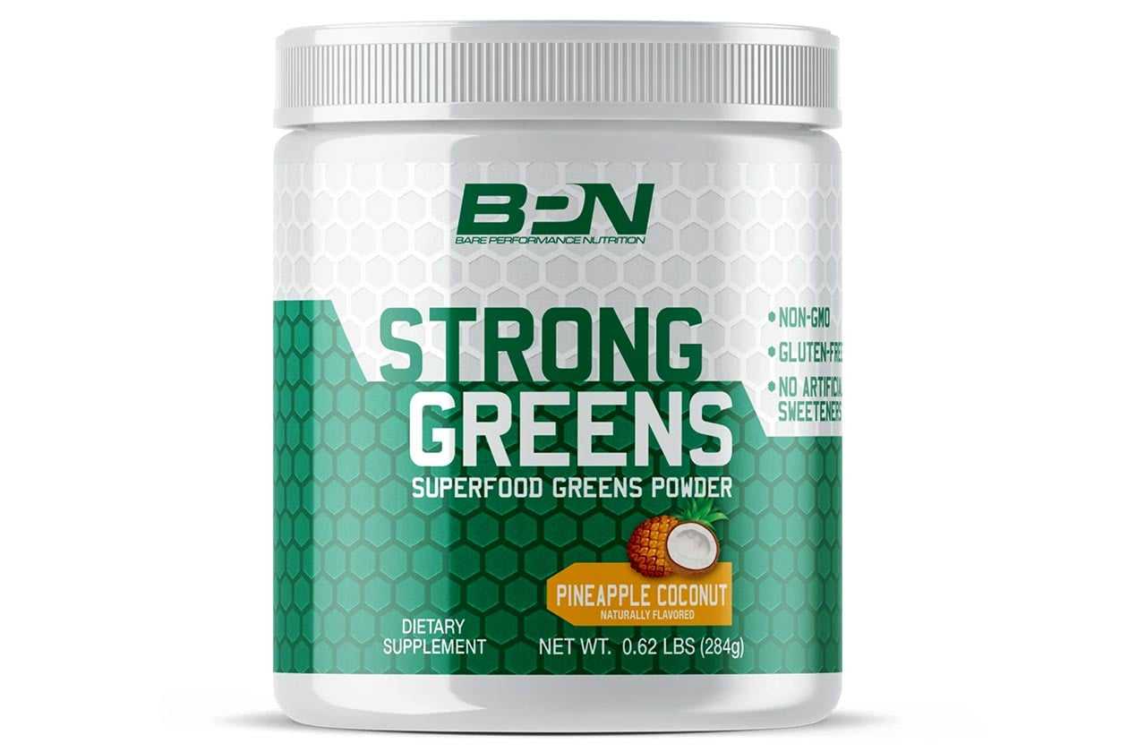 Bare Performance Nutrition releases Strong Greens in Pineapple Coconut