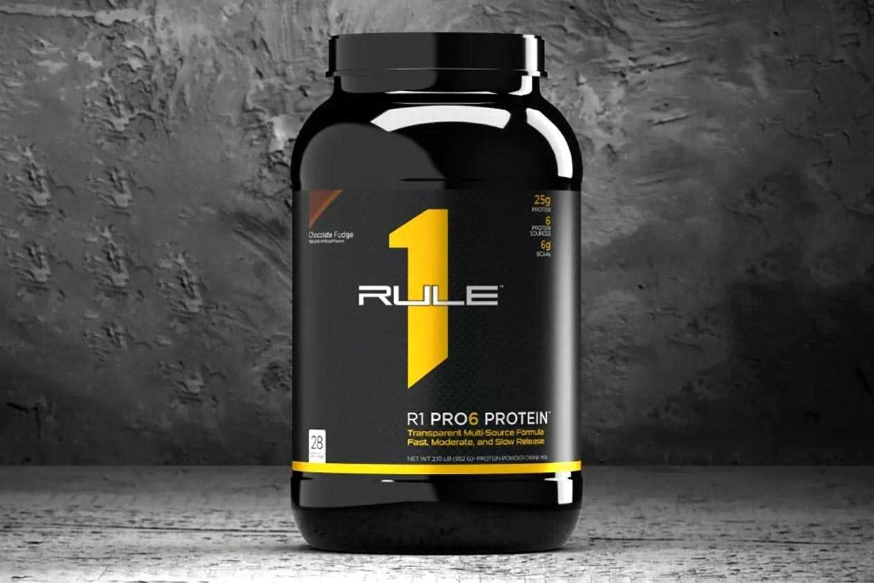 R1 Pro6 Protein transparently combines six sources for 25g of protein