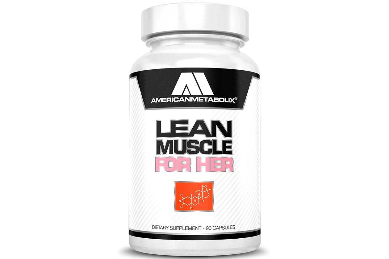 american metabolix lean muscle for her