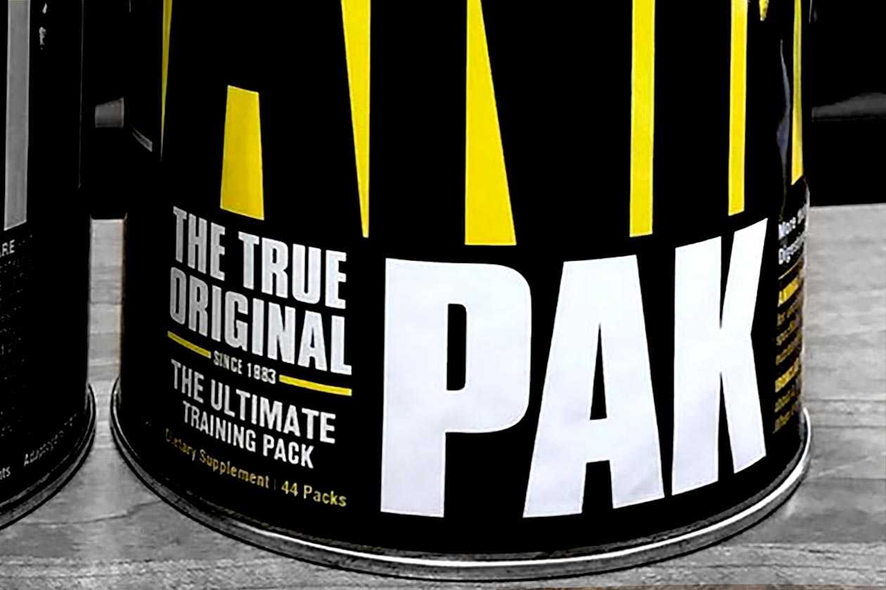 Animal reveals the differences with its updated Animal Pak formula
