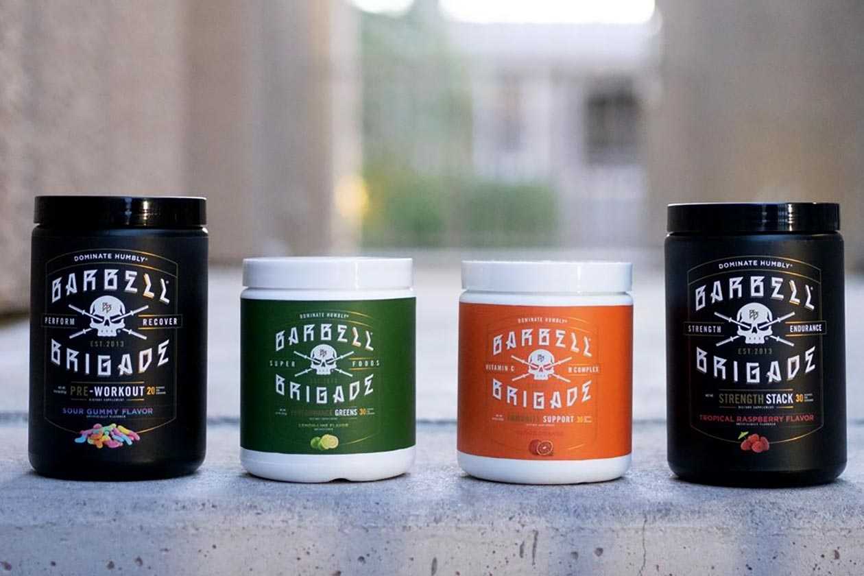 Barbell Brigade protein powder coming this November in six flavors
