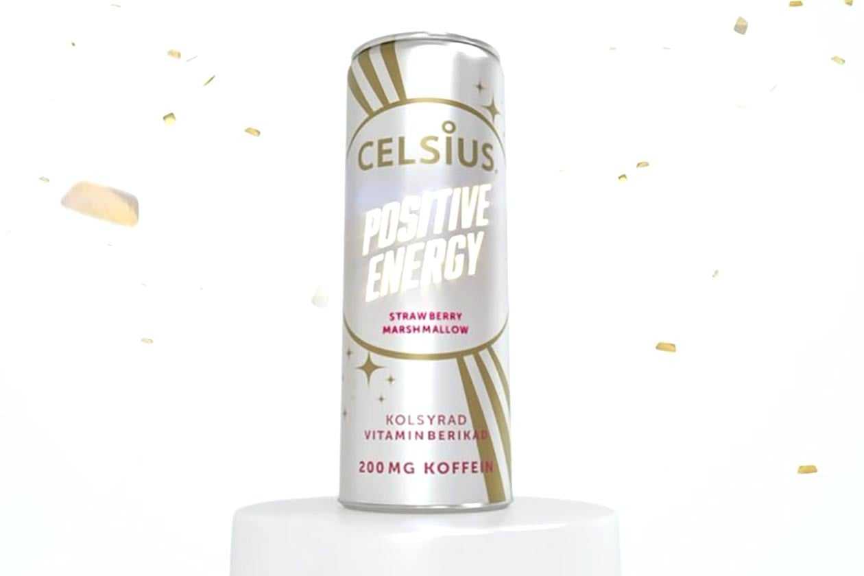Strawberry marshmallowflavored Celsius Positive Energy announced