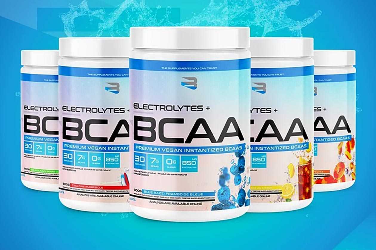 believe supplements electrolytes bcaa