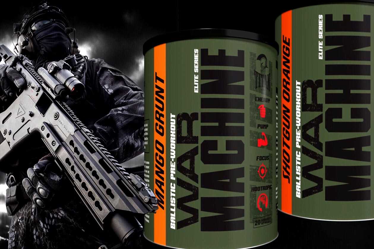 titan nutrition war machine