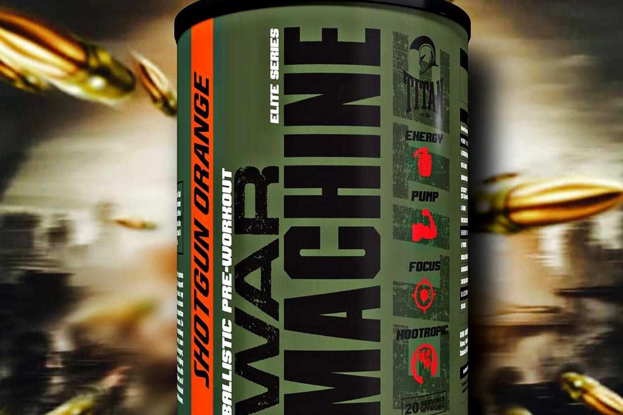 titan nutrition war machine launch