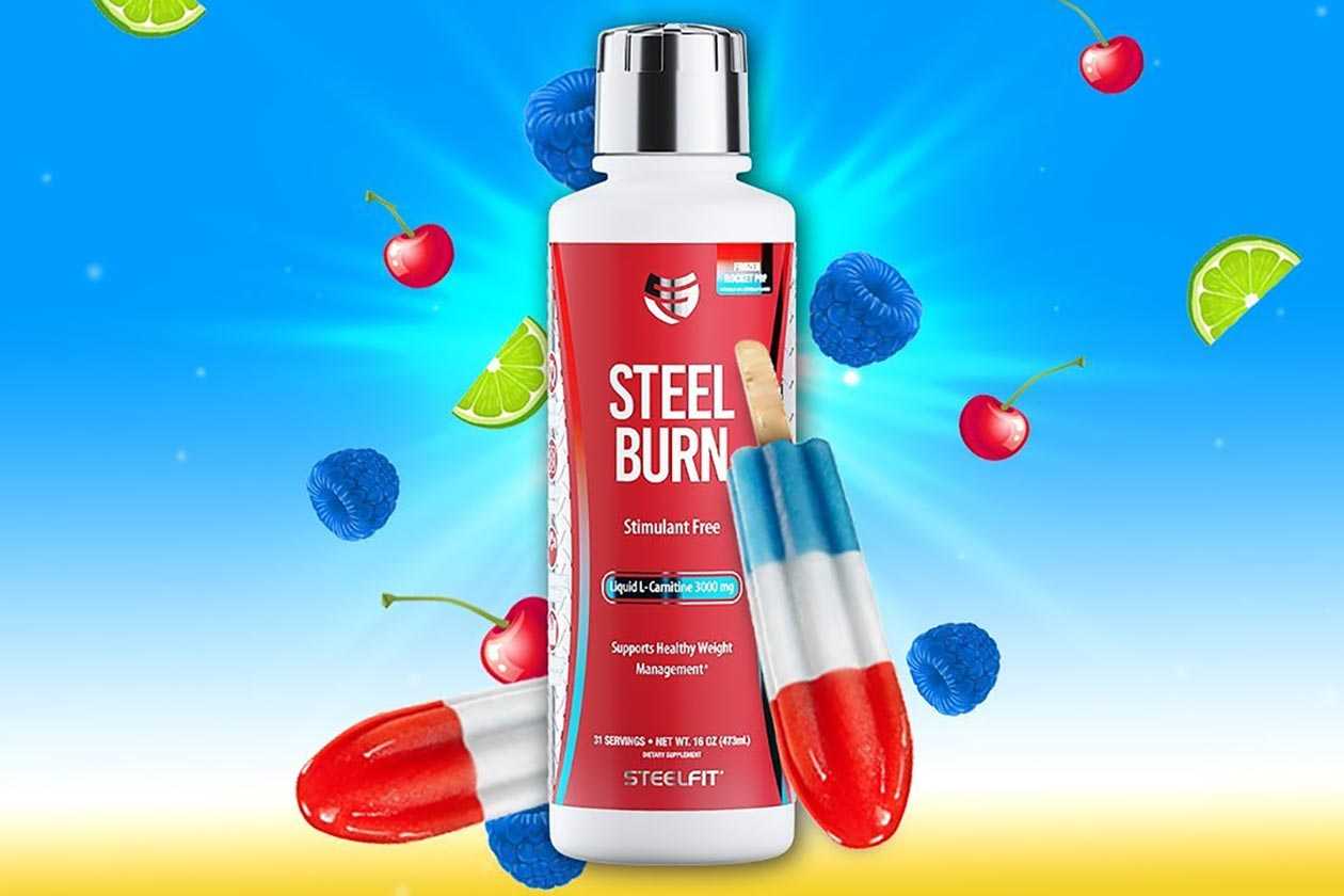 frozen rocket pop steel burn