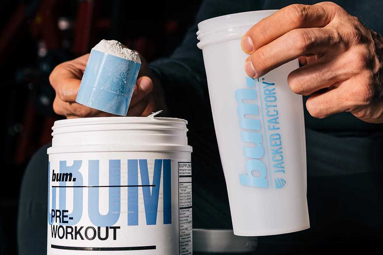 Full formula behind Jacked Factory x Chris Bumstead CBUM PreWorkout