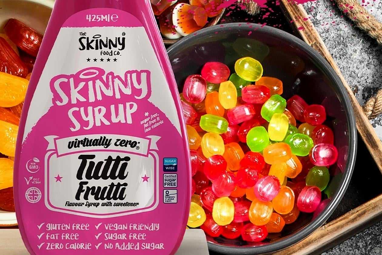 Skinny Food gets ready to release a tasty Tutti Frutti Skinny Syrup