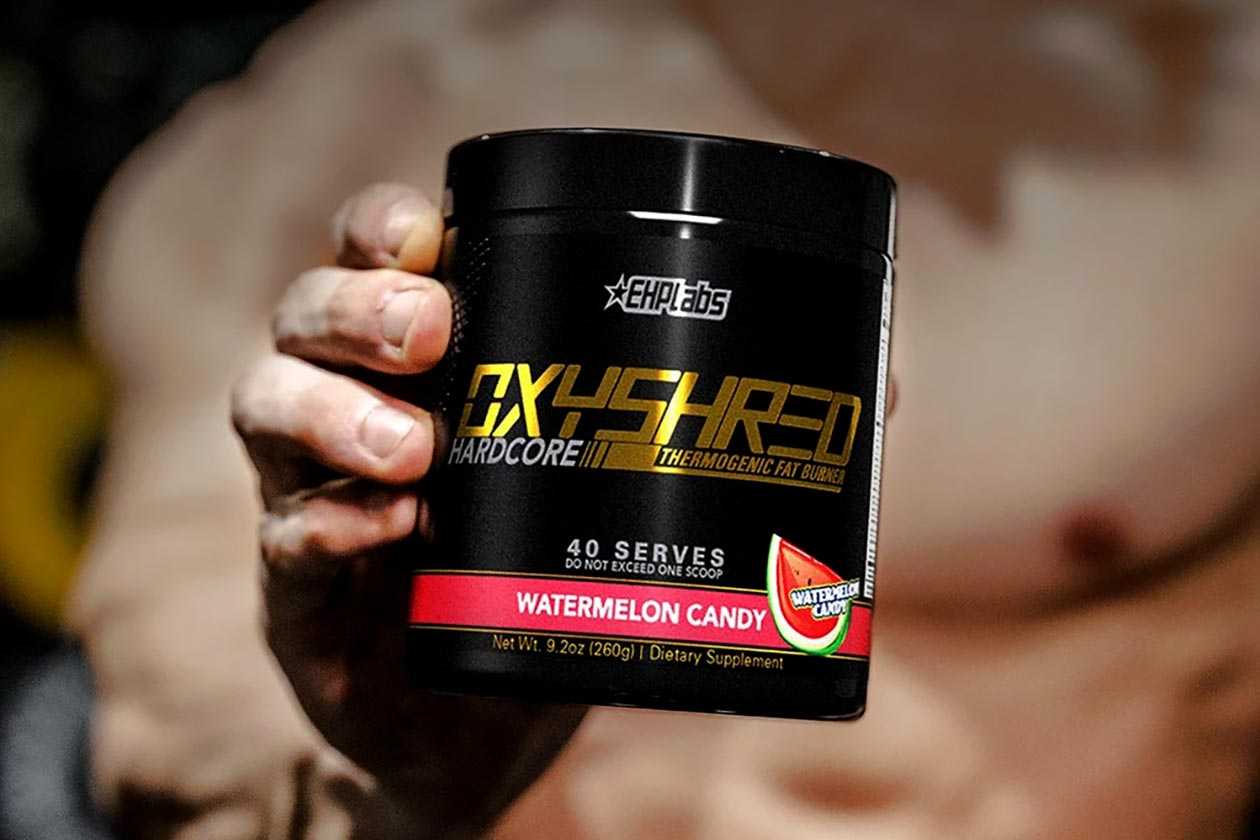 EHP Labs expands OxyShred Hardcore to three with Watermelon Candy