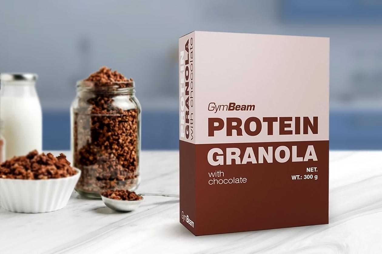 GymBeam Drops Its Plant based And Chocolate flavored Protein Granola