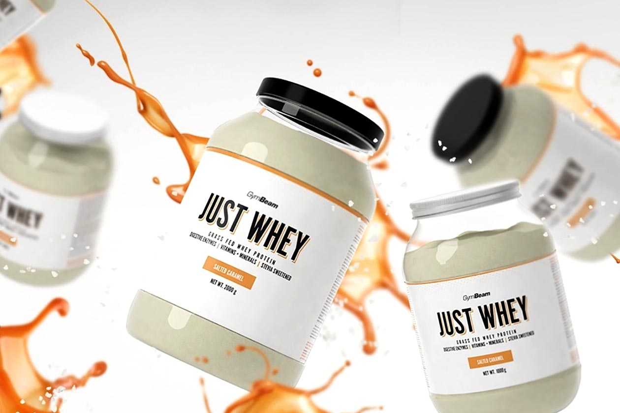 gymbeam salted caramel just whey