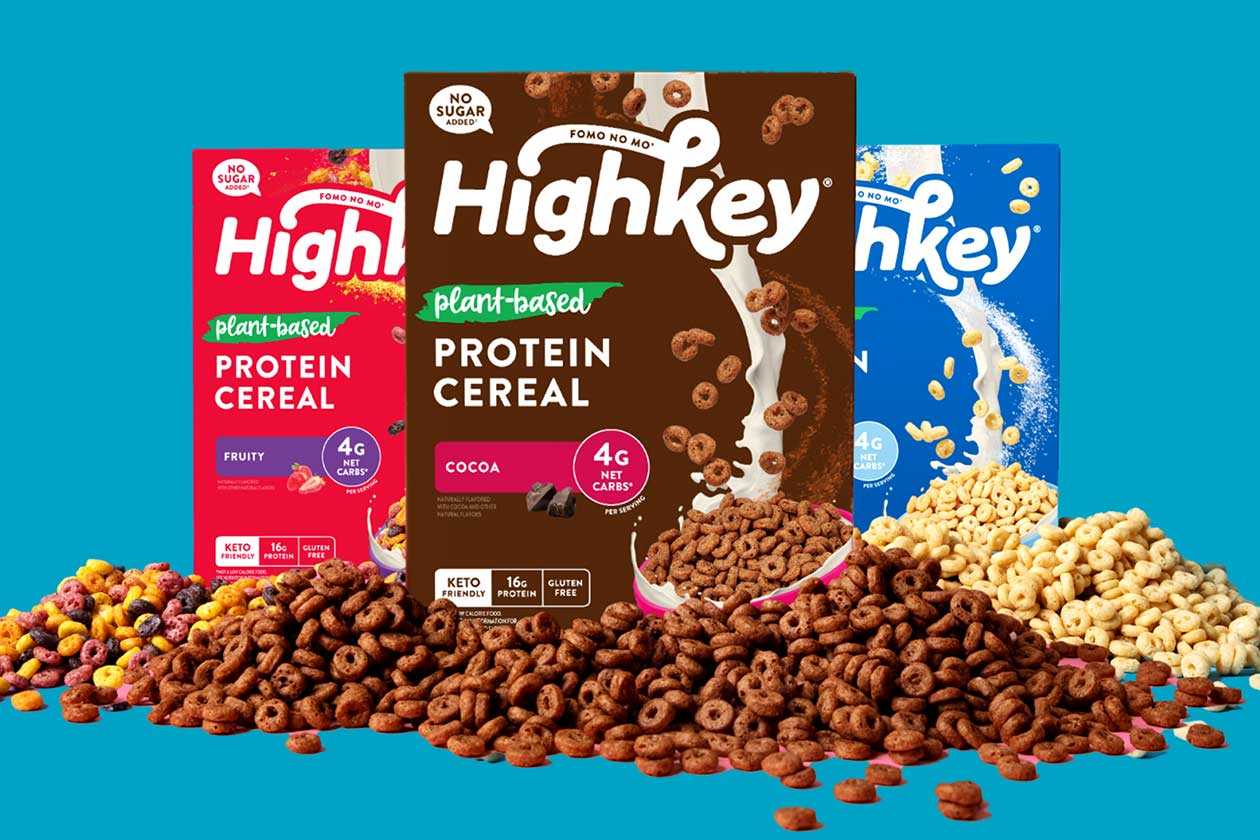 HighKey introduces a plantbased version of its proteinpacked cereal