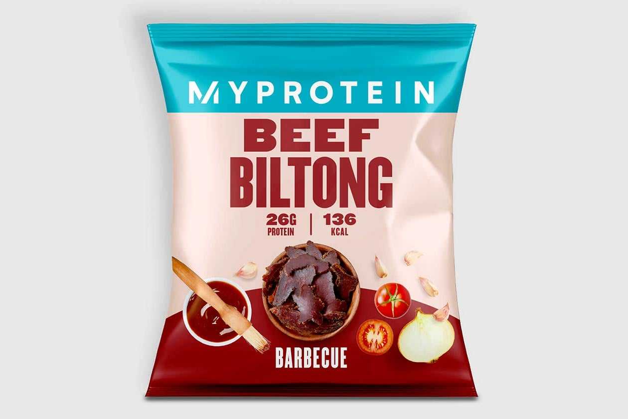 Myprotein drops a colorful new Beef Biltong packing 27g of protein