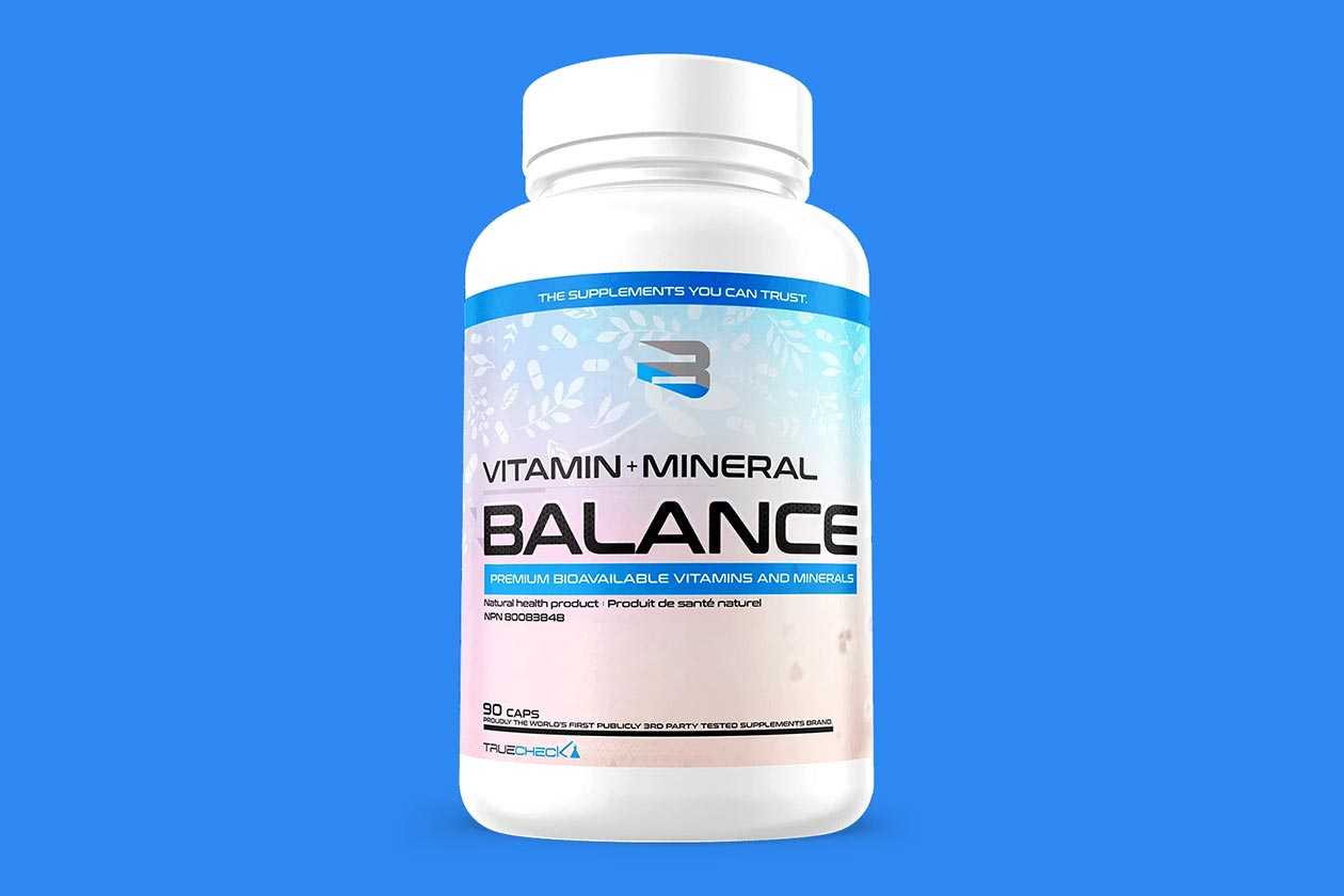 believe supplements vitamin mineral balance