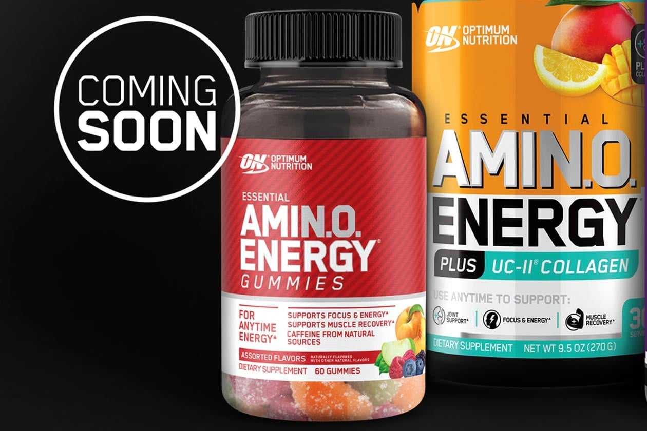 Optimum Nutrition unveils its tasty and AmiNO Energy Gummies