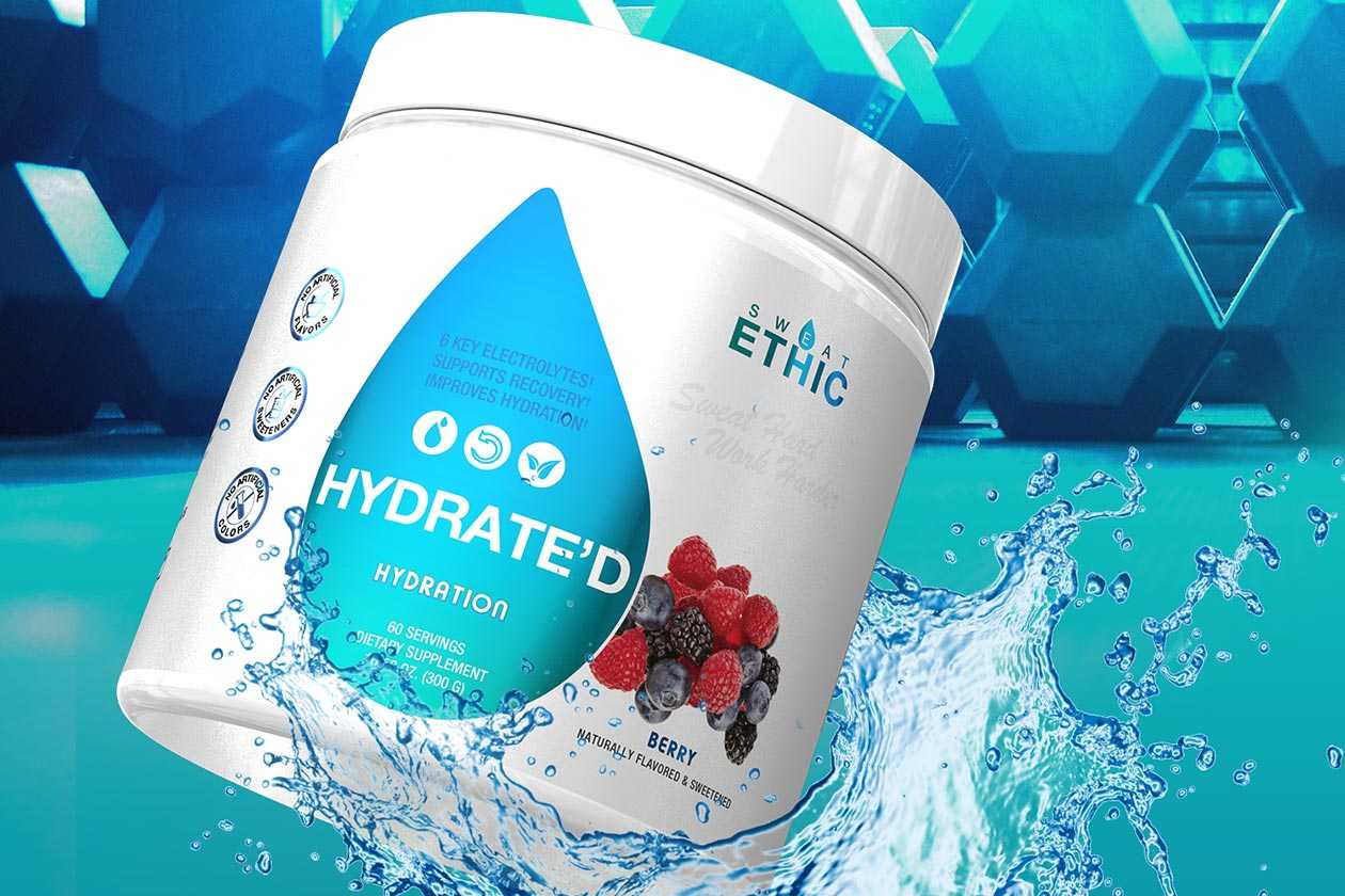 Sweat Ethic launches its dedicated hydration supplement Hydrate'd