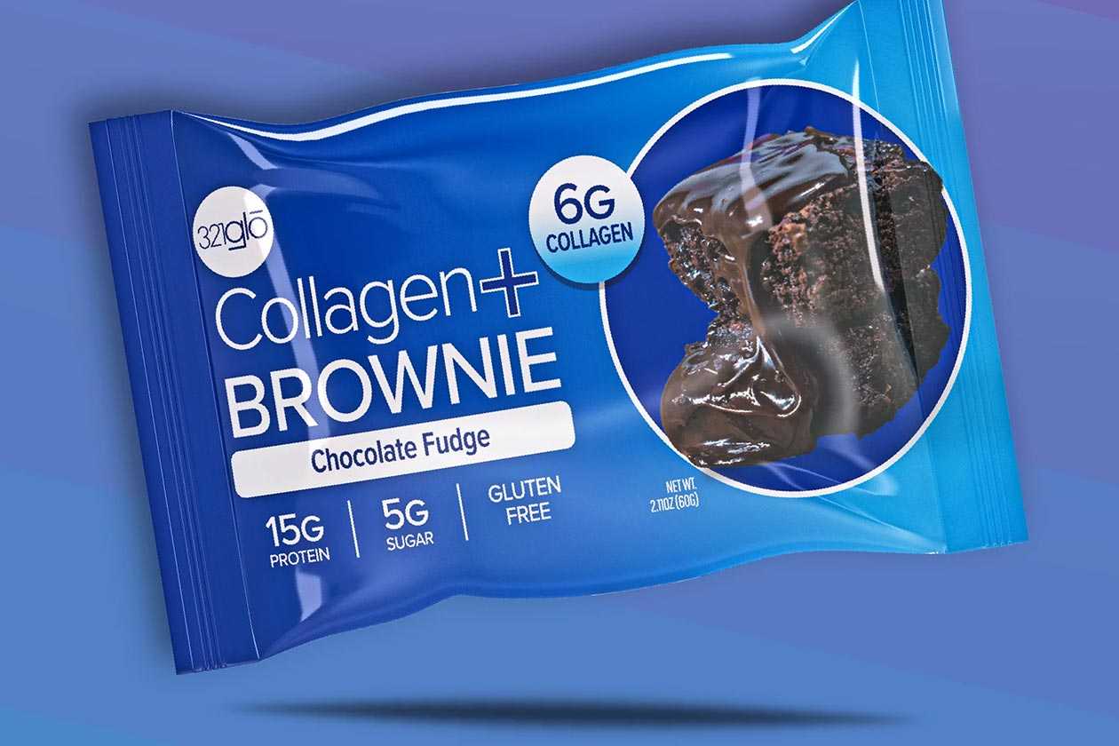 321 glo collagen brownie