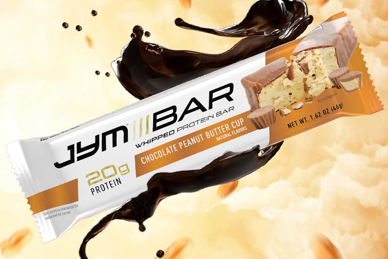 Jim Stoppani's whipped Jym Bar has 20g of protein and only 6g of carbs