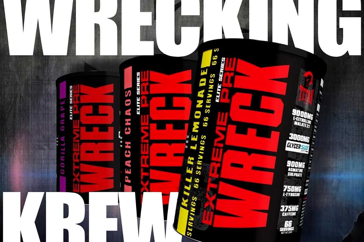 titan nutrition extreme pre wreck celebration