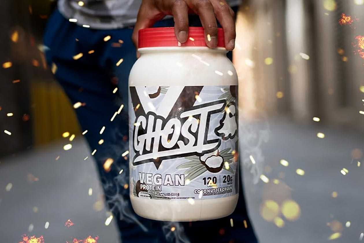 Ghost launching Coconut Ice Cream Ghost Vegan as well as Ghost Whey