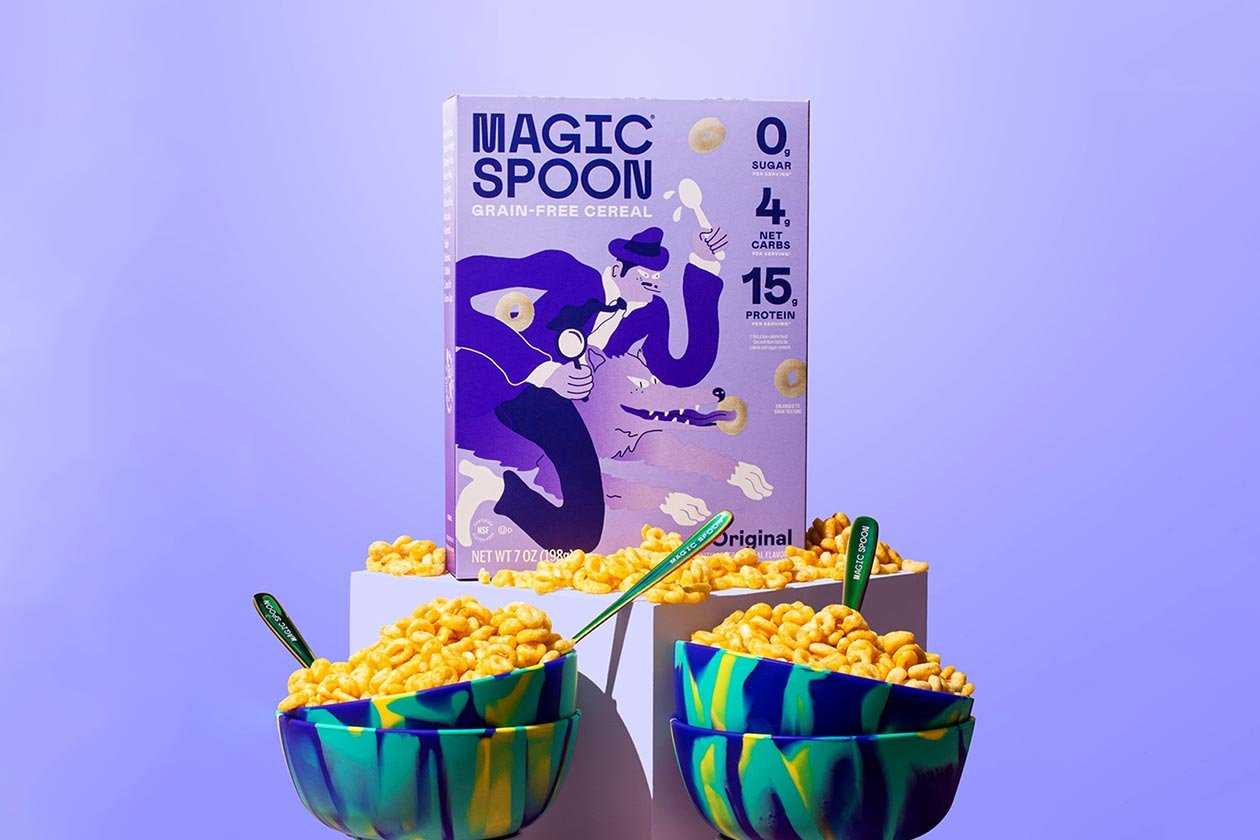 Magic Spoon aims for a cereal bowl milklike taste in its Original flavor