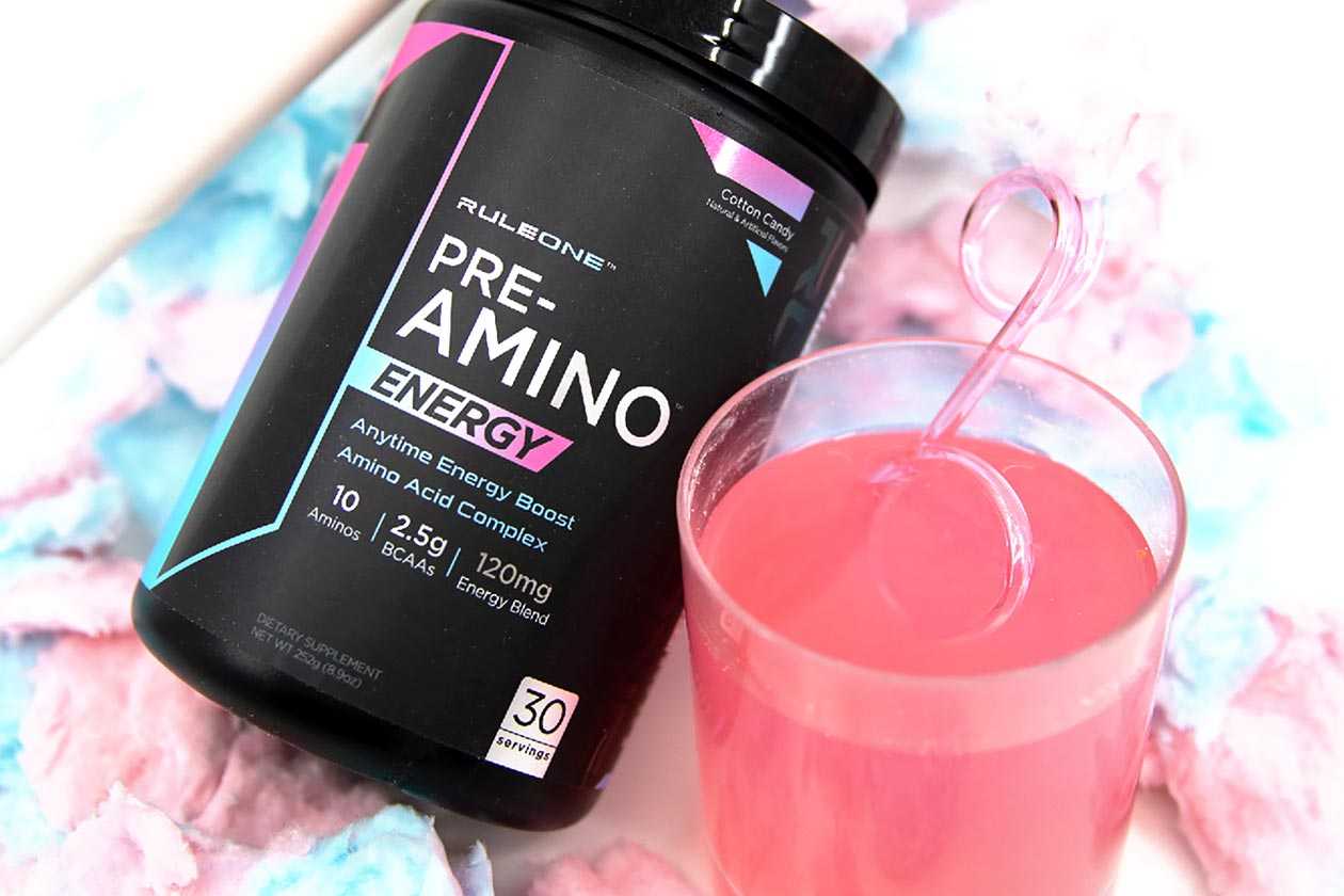Rule One Cotton Candy Pre Amino Energy