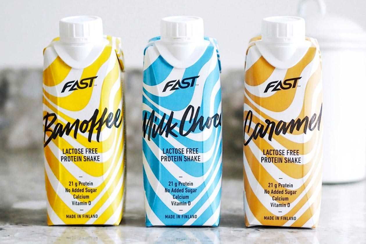Fast Protein Shake featuring 21g of protein debuts in three flavors