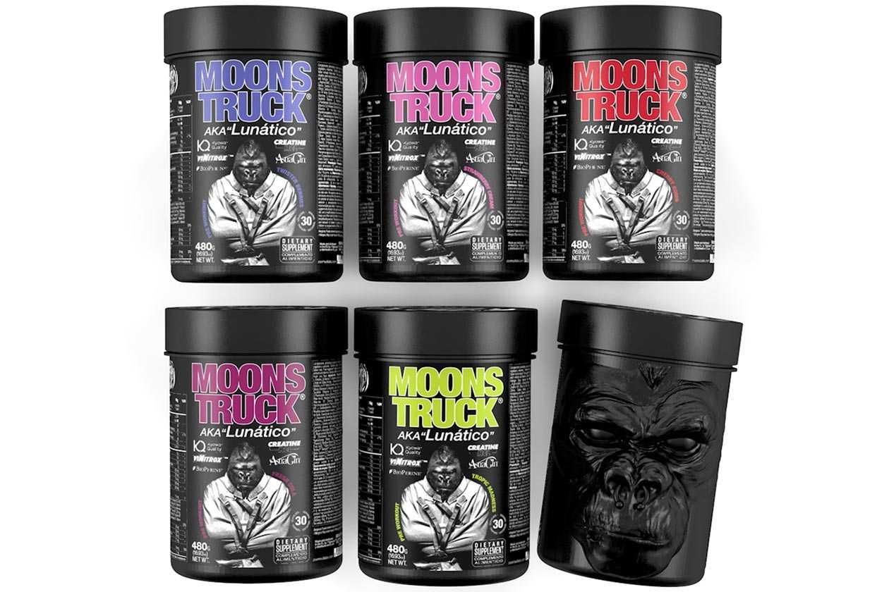 Zoomad Labs uniquely has animal faces bursting from its supplements
