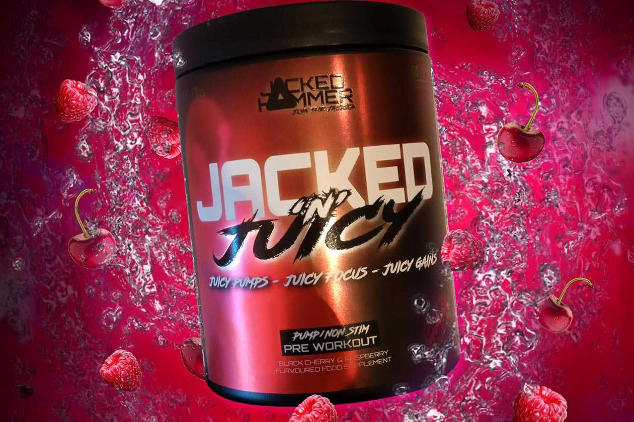 Jacked Hammer closes out the year with a stimulantfree pump pre