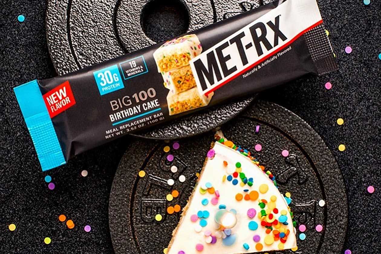 Metrx Birthday Cake Big 100 Protein Bar