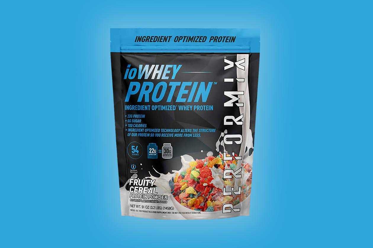 Performix launches a costeffective 54 serving bag of ioWhey at Costco