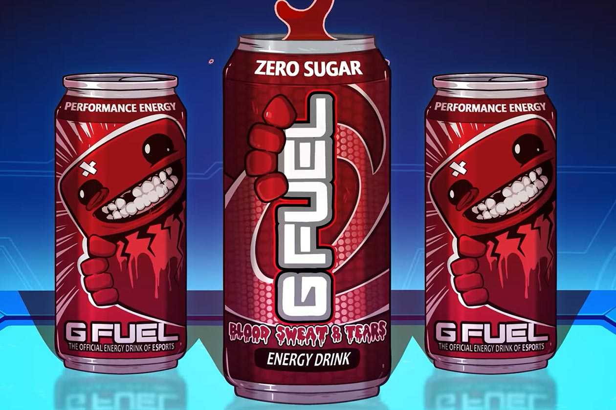 Meat Boy's Blood, Sweat & Tears G Fuel energy drink only at Micro Center