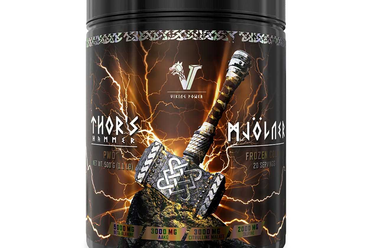 Viking Power Frozen Cola Thors Hammer Pre Workout