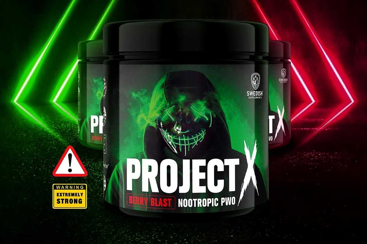 Swedish Supplements Project X Pre Workout