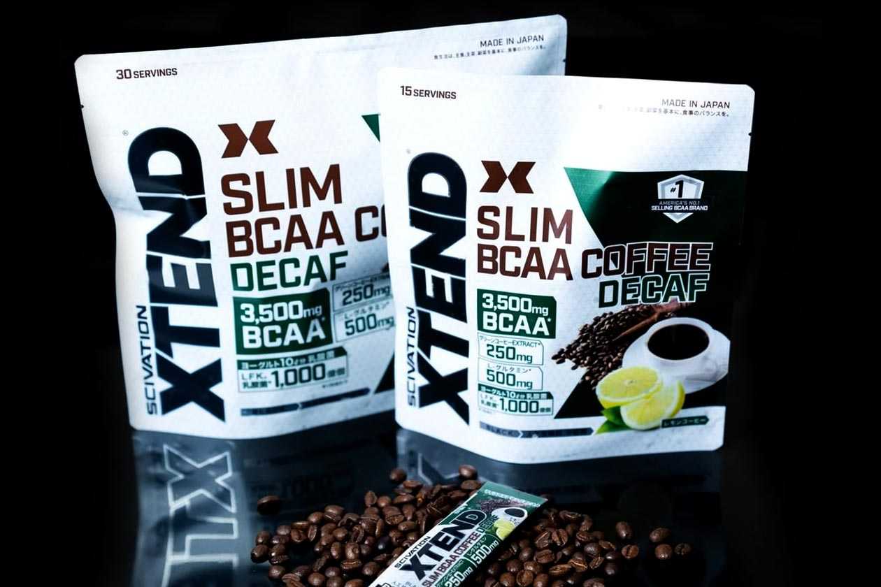 Japan exclusive Xtend Slim BCAA Coffee gets a caffeinefree variant