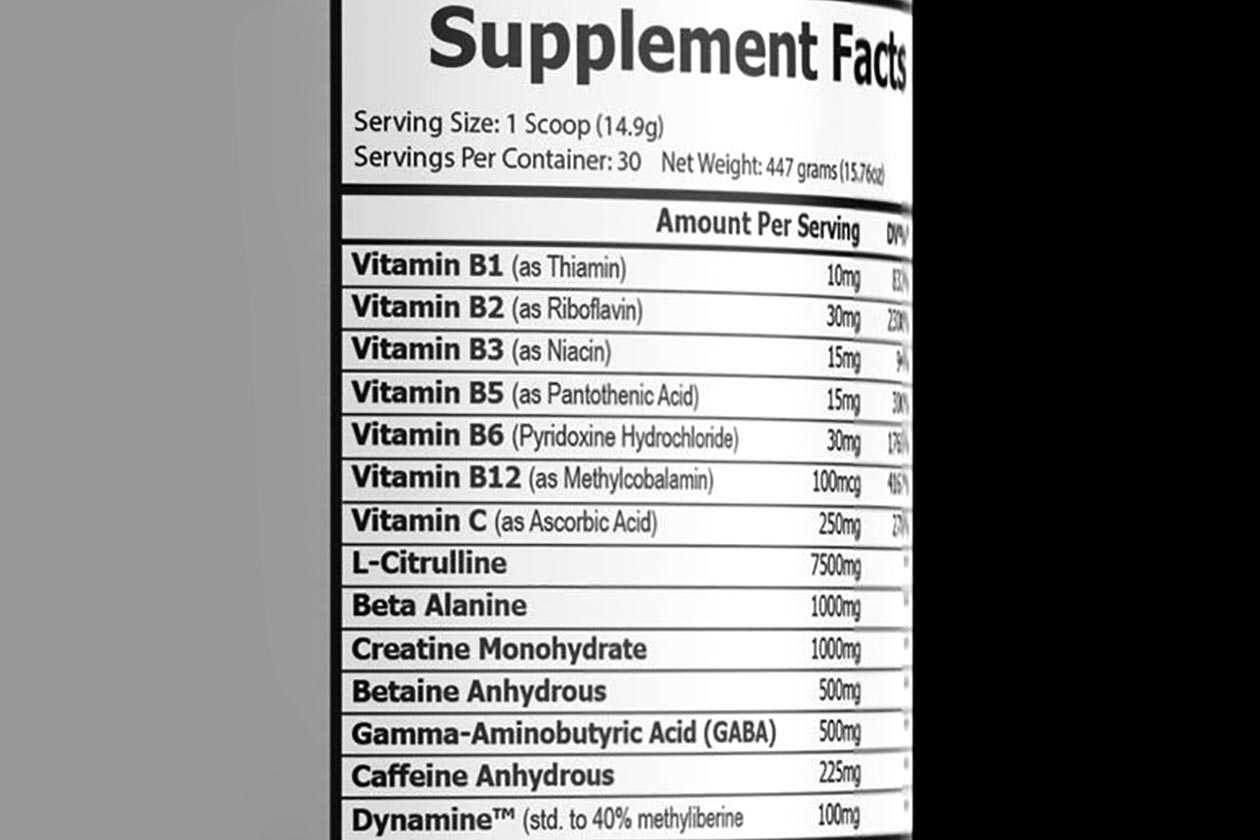Coastal Formulas Shark Attack Label