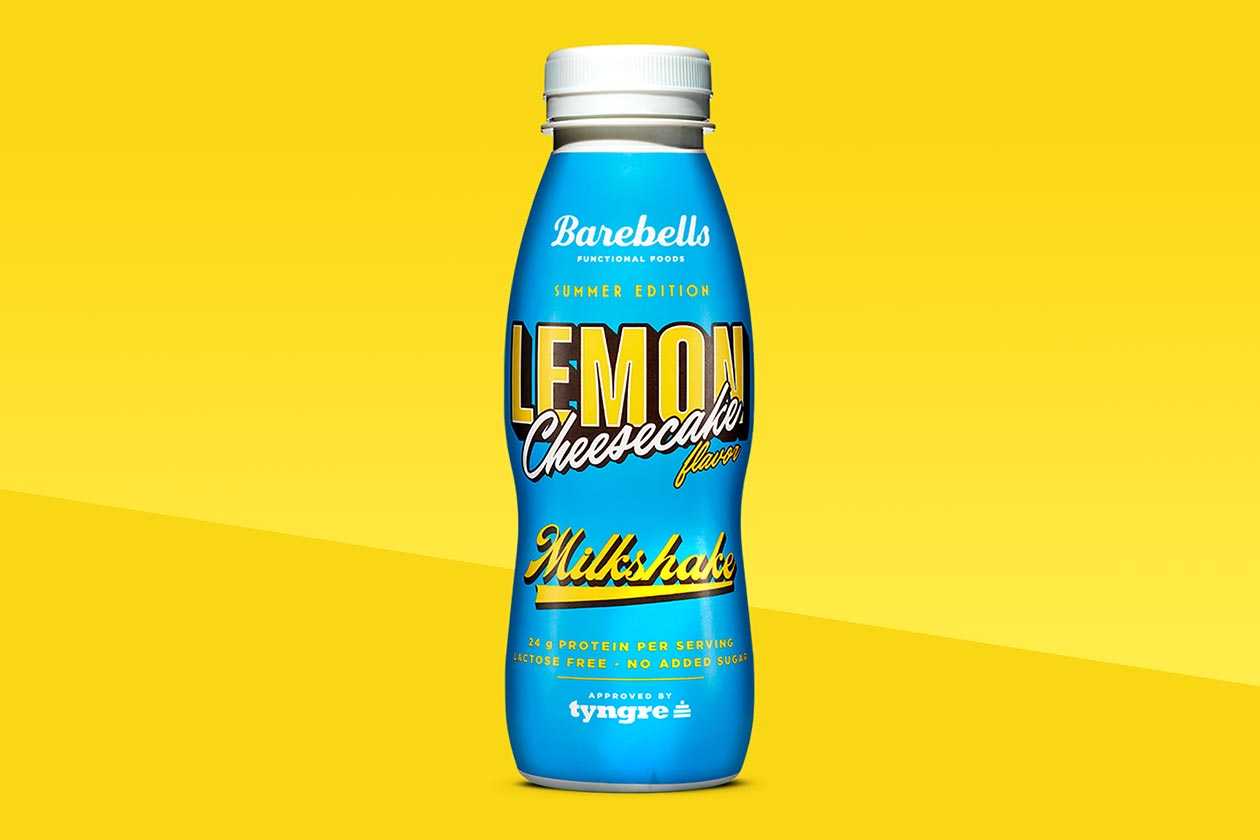 Barebells preparing fans for Summer with a Lemon Cheesecake Milkshake